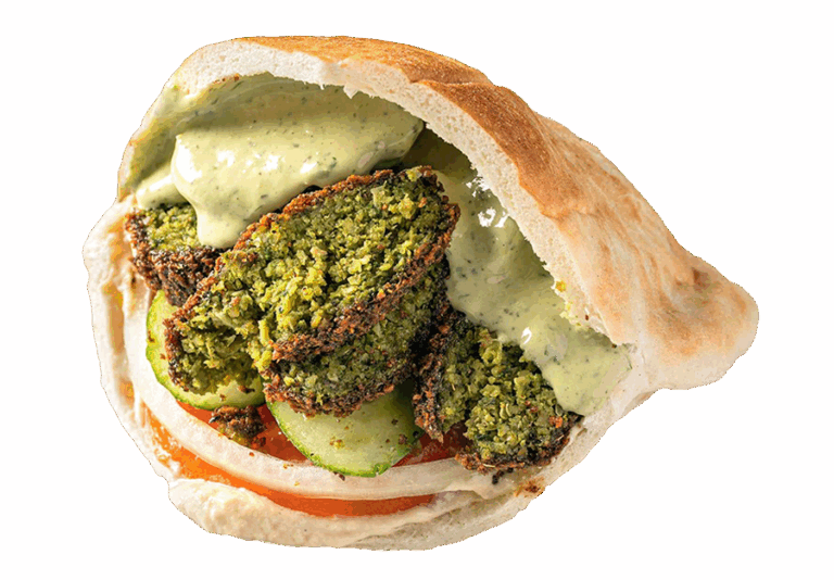 Falafel Sandwich from Sultan's Market